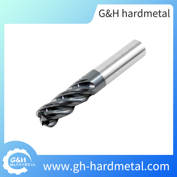 Coated High Precision Good Versatility CNC for Steel Solid Carbide Tools Corner Radius Milling Cutter End Mill