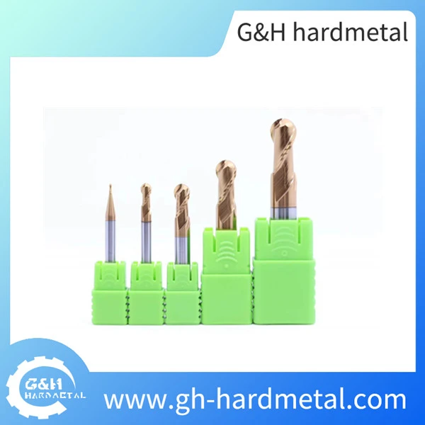 HRC55 2 Flute Ball Nose End Mill