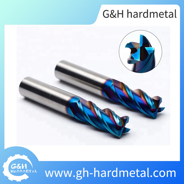 HRC4565 Carbide End Mill D4, D6, D8 Carbide Flat End Mill