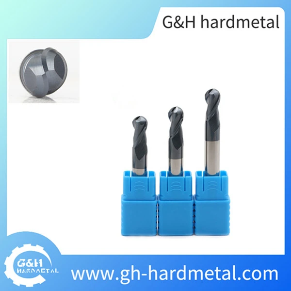 Carbide 2 Flutes Ball Nose End Mill Milling Tools for CNC - 副本 Carbide 2 Flutes Ball Nose End Mill Milling Tools for CNC - 副本