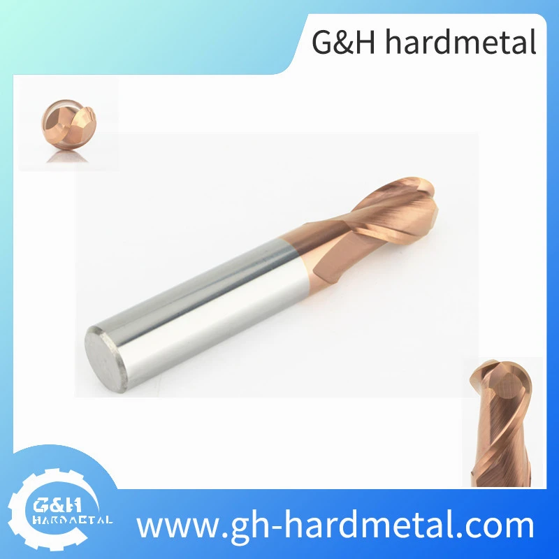 Carbide 2 Flutes Ball Nose End Mill Milling Tools for CNC - 副本 Carbide 2 Flutes Ball Nose End Mill Milling Tools for CNC - 副本
